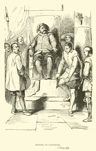 Sancho as Governor by John Gilbert